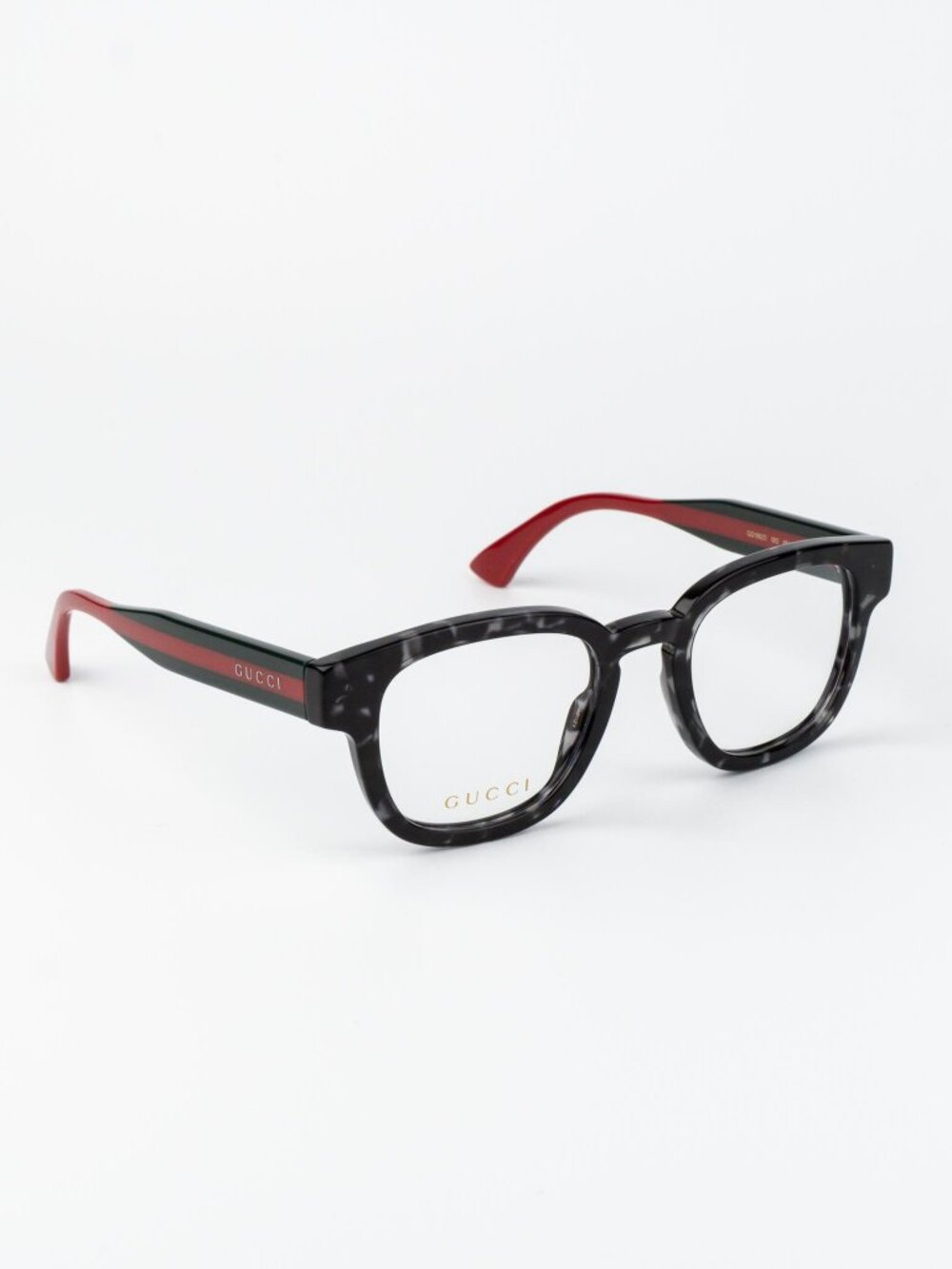 Gucci Women Eyeglasses Grey Havana Square GG1992O 002 NEW AUTHENTIC